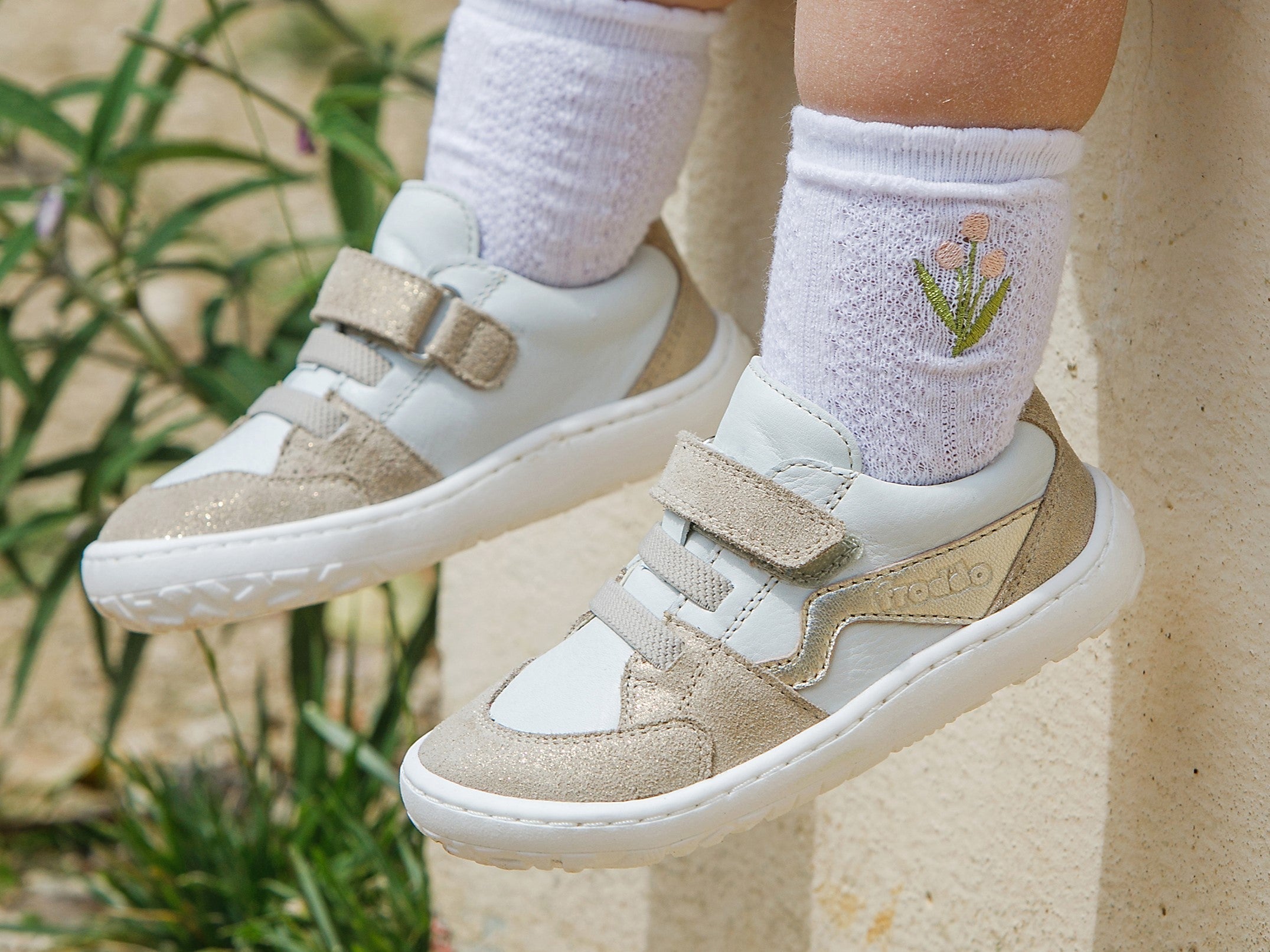 Lot De 3 Paires De Baskets Nike Fille - Taille 19 - Cuir Blanc