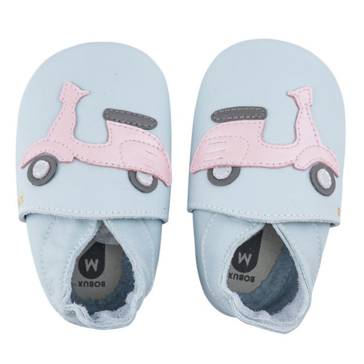 Bobux Chaussons Scoot Sky Grey