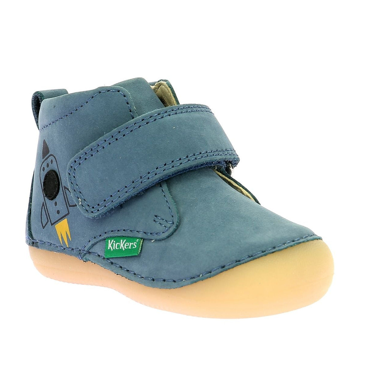 Kickers Sabio Bottes & Bottines Mixte Enfant - Cuir Confortable Et Résistant