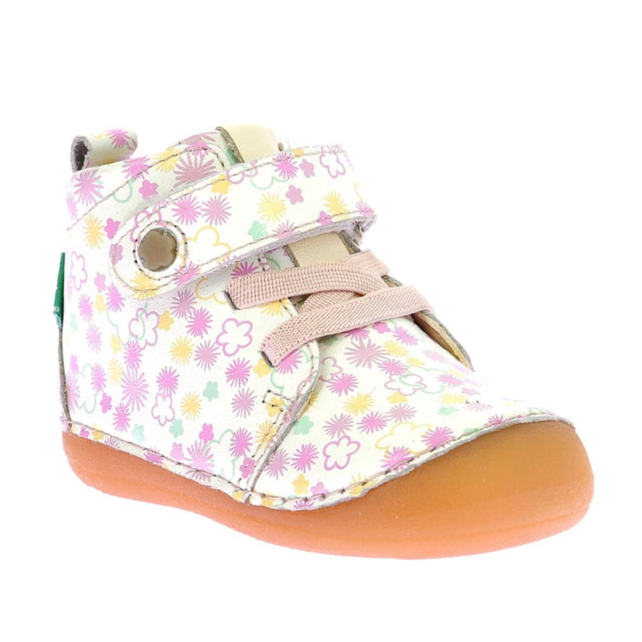 Kickers Sonizikro Blanc Fleurs Eté