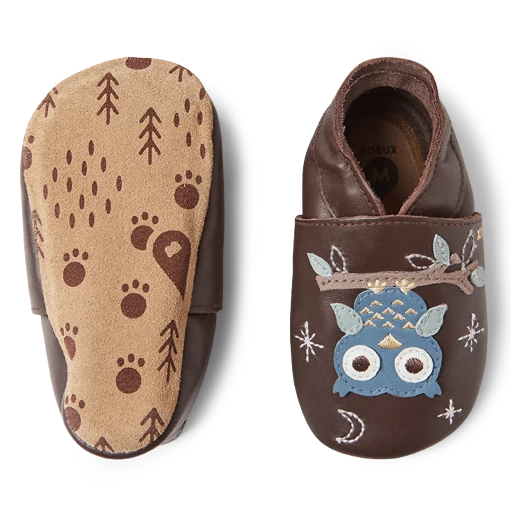 Bobux Zapatitos Búho Chocolate