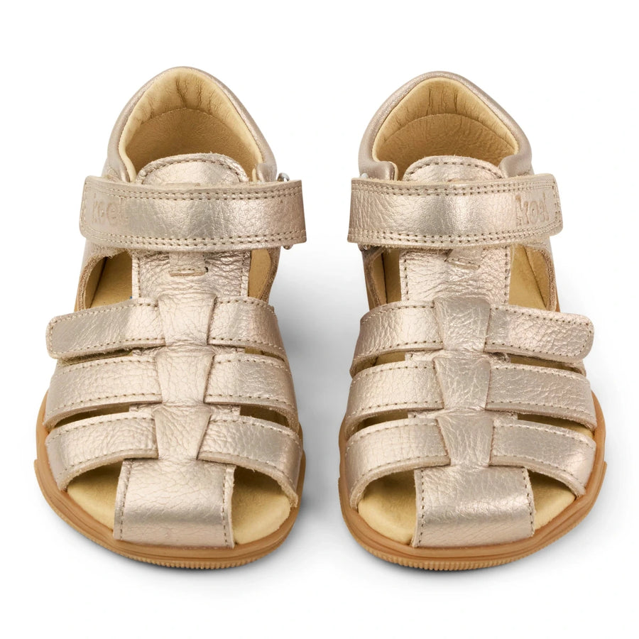 Koel Sandalias Ola Metallic Champan