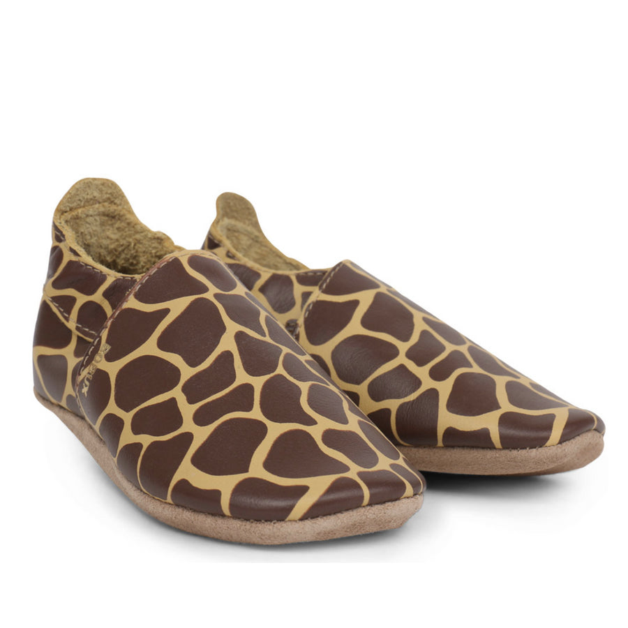 Bobux Chaussons Girafe Print