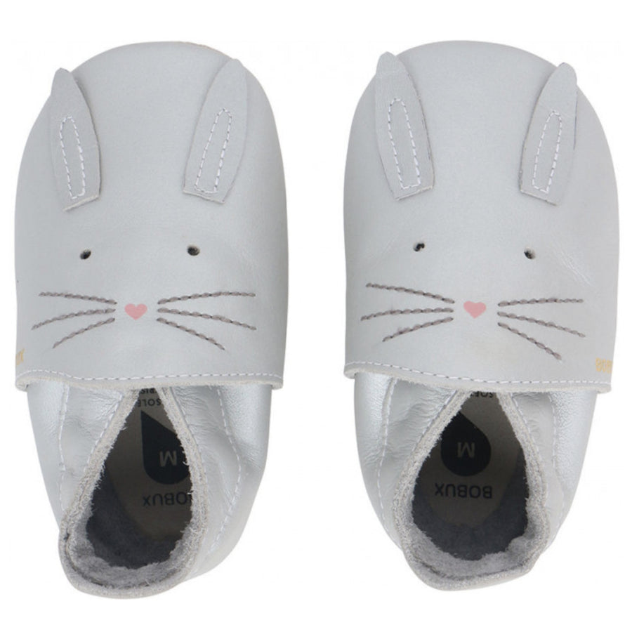 Zapatitos Bobux conejo plata