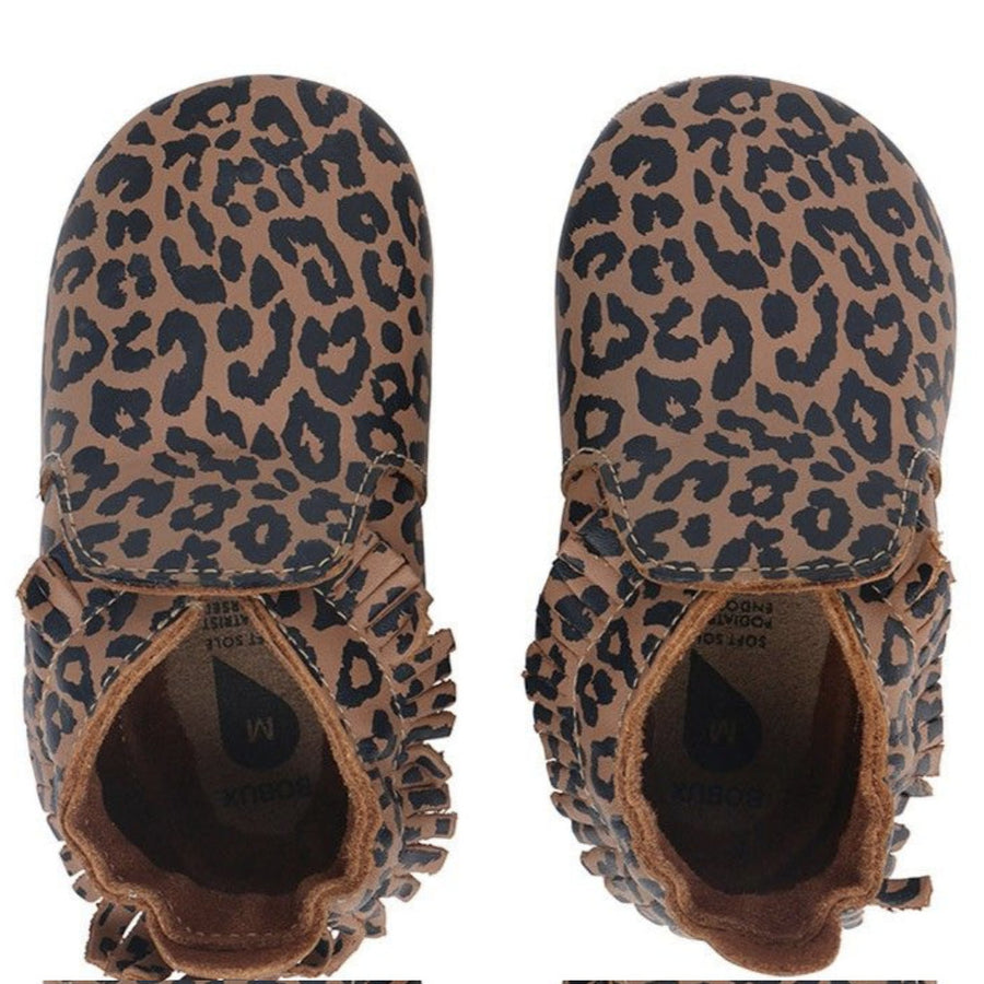 Bobux Chaussons Léopard