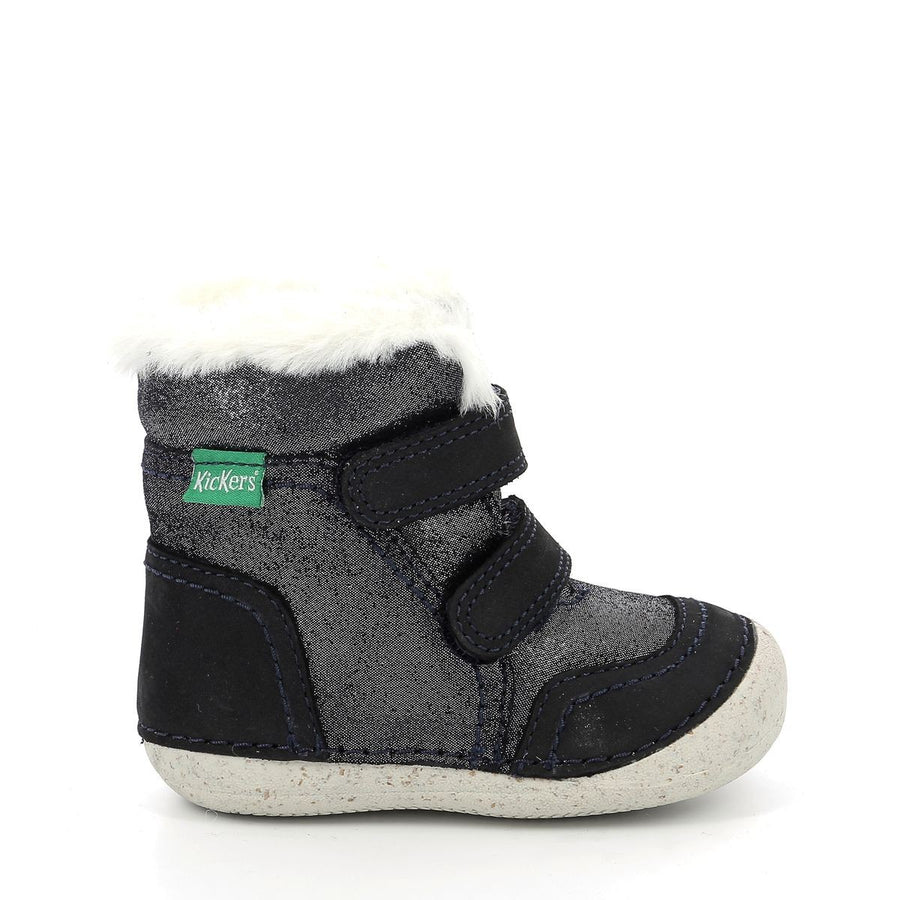 Kickers Sosnowkro Forro Azul Marino Brillante