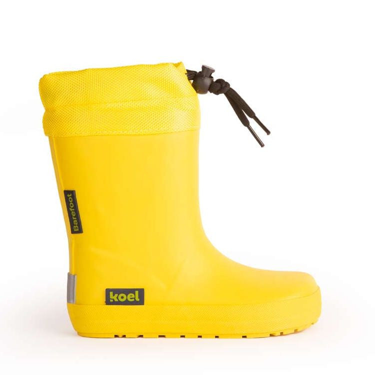 Koel Wellie Forro Barefoot Amarillo Cordones