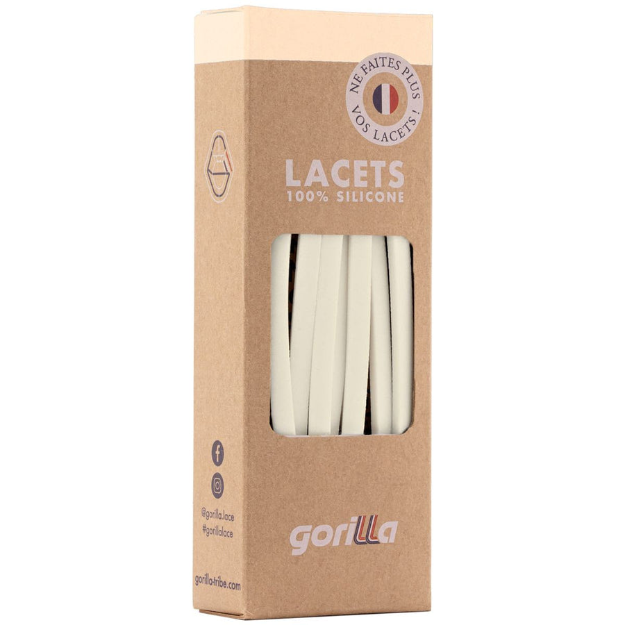 Gorilla Cordones finos Vainilla