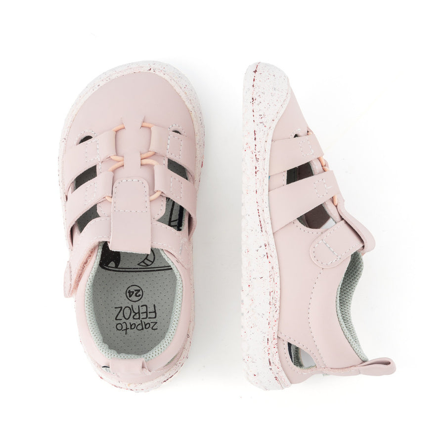 Zapato Feroz Rockers Canet Rosa Palo