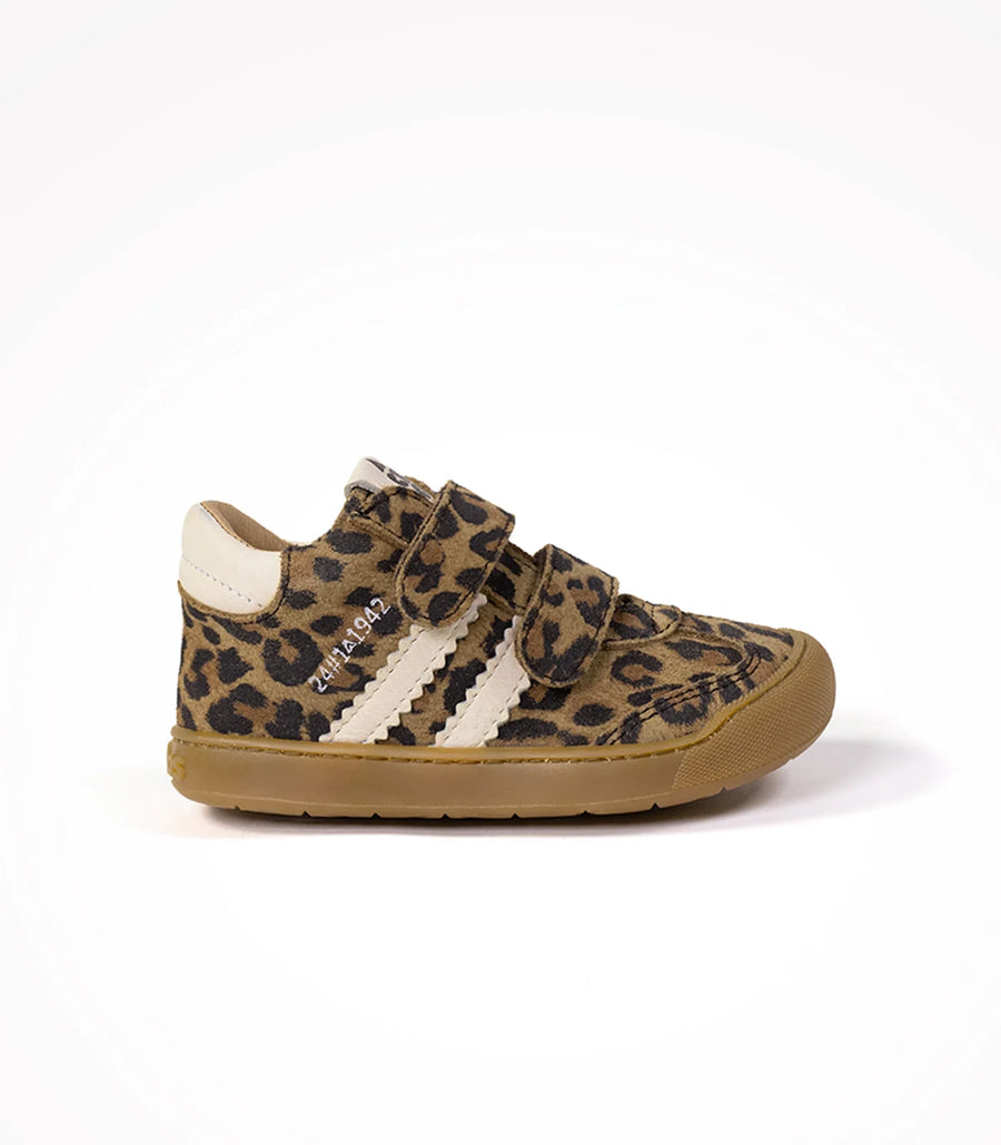 Acebos Barefoot Stripes Velcros Léopard