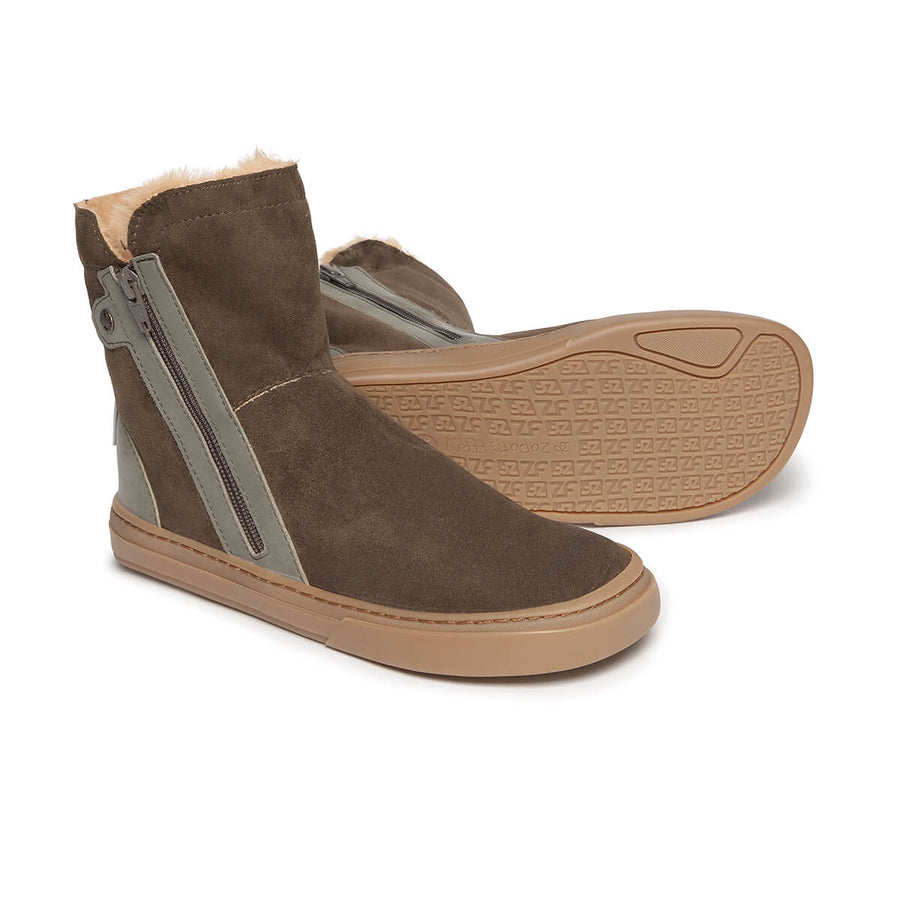 Zapato Feroz Adulto Alcoy Caqui