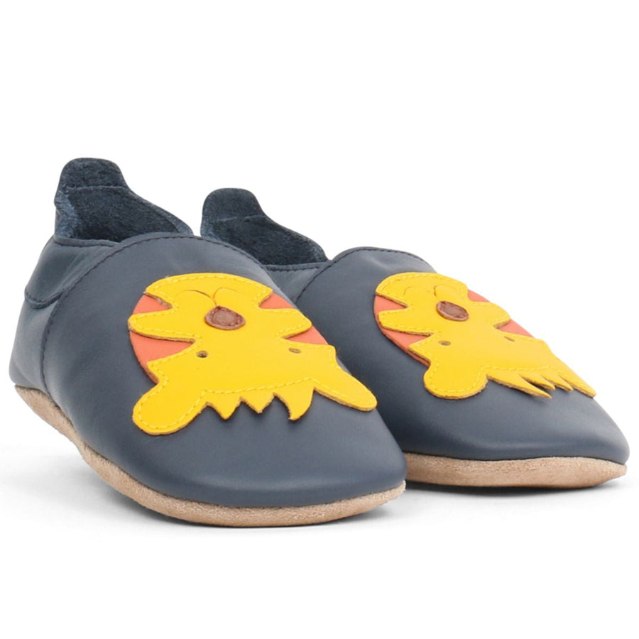 Zapatitos Bobux Tigre Azul Marino
