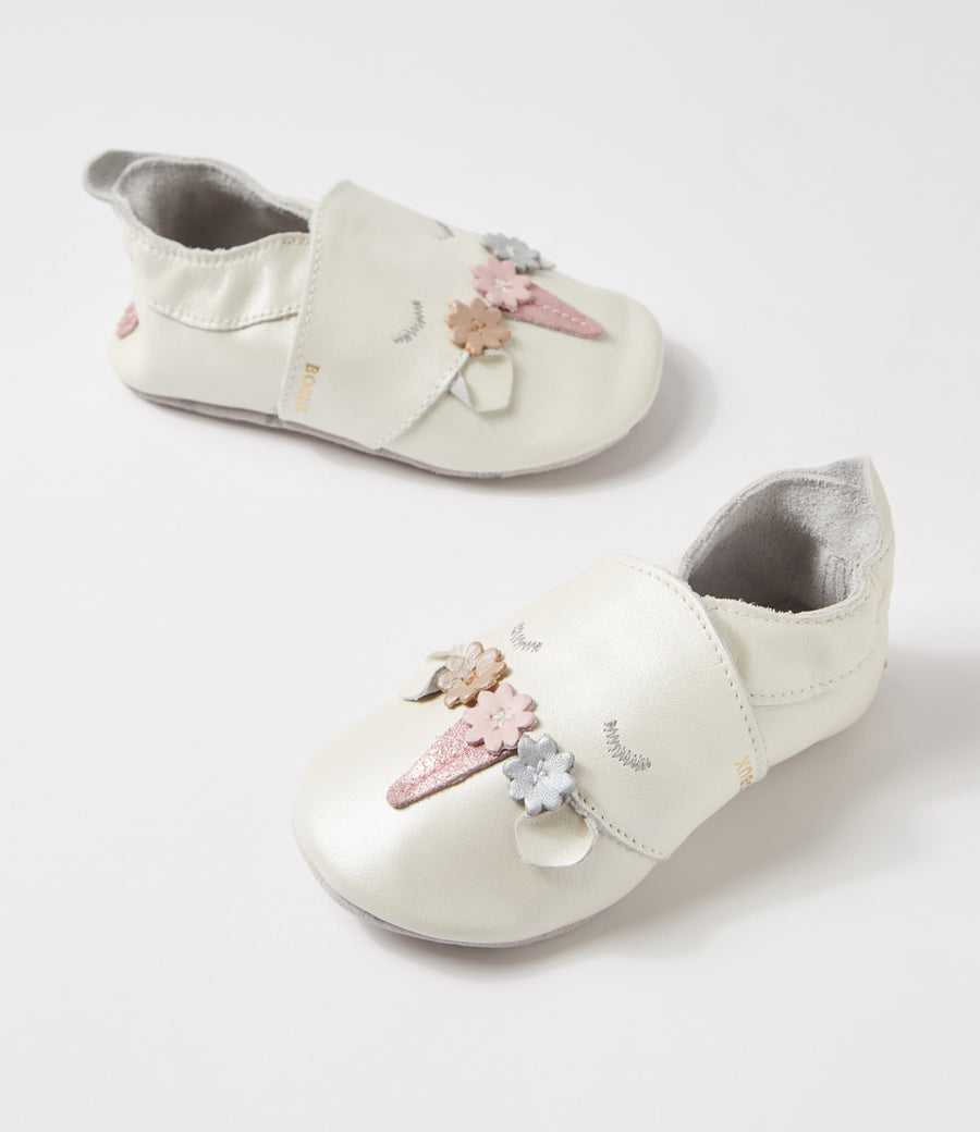 Primeros Pasos Bobux Unicornio blanco