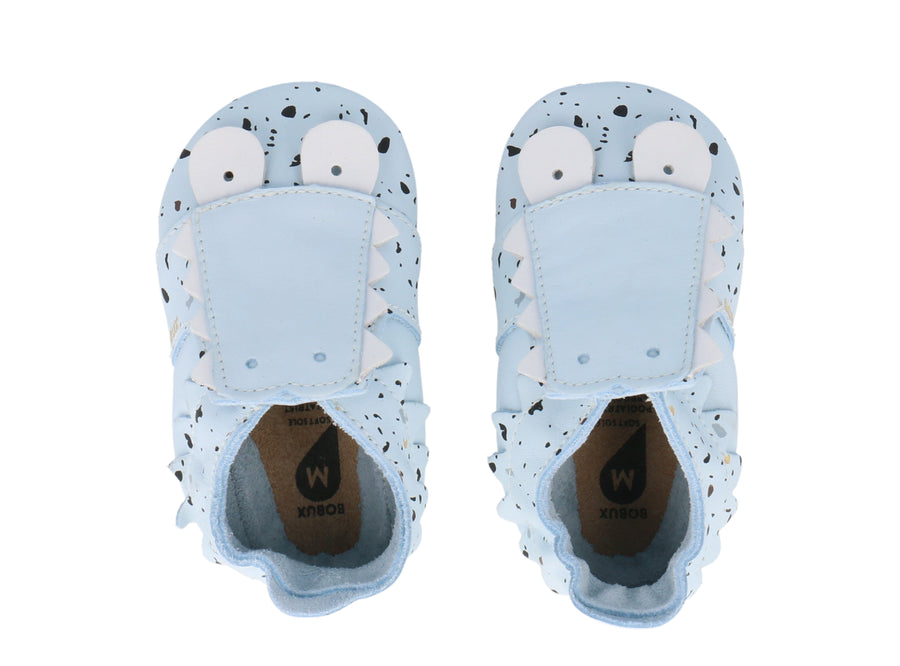 Bobux Zapatitos Croco Cielo