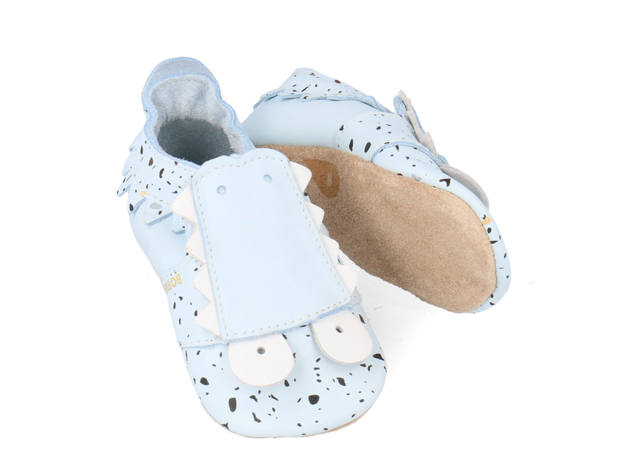 Bobux Zapatitos Croco Cielo