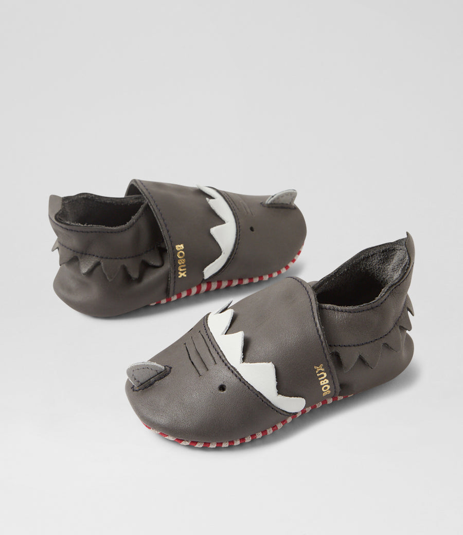 Bobux Chaussons Fin Charcoal