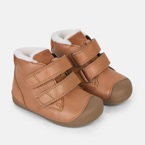 Bundgaard Petit Strap Forro Barefoot Cognac