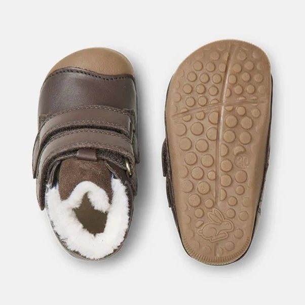 Bundgaard Petit Strap Forro Barefoot Dark Brown