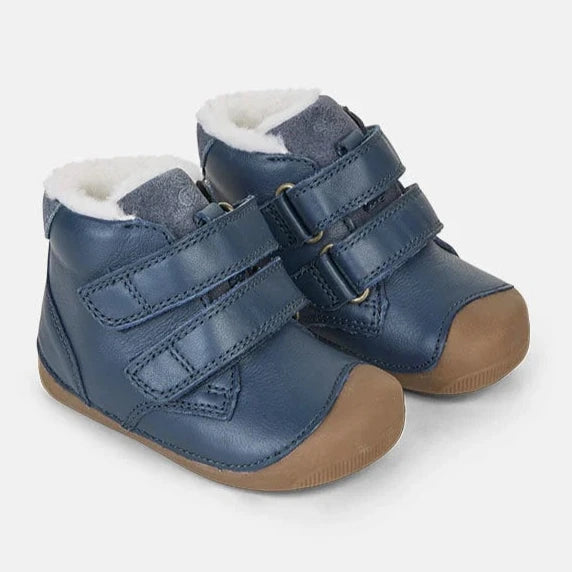 Bundgaard Petit Strap Forro Barefoot Navy