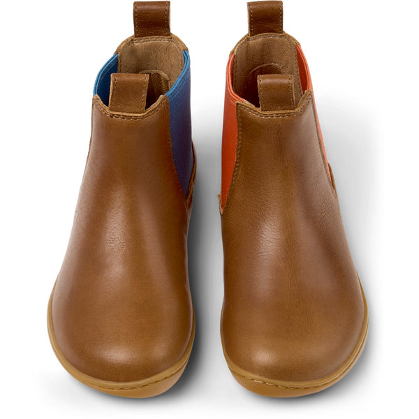 Camper Kids Peu Botas Twins Marron