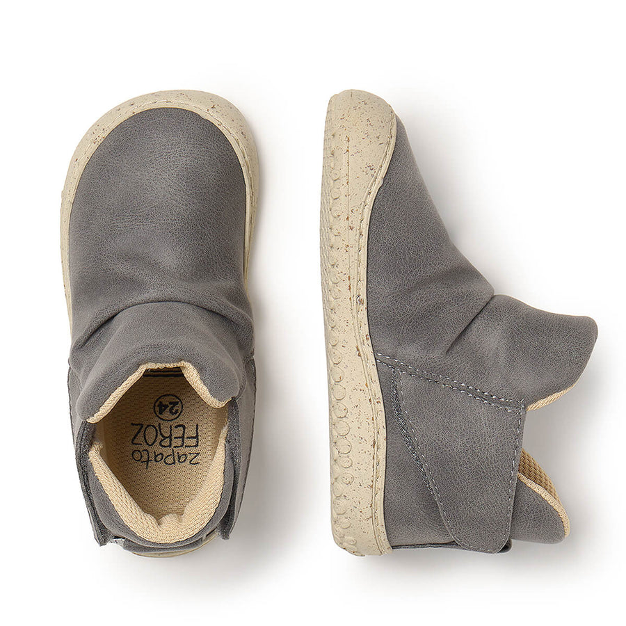 Zapato Feroz Rockers Chelva Gris Crack
