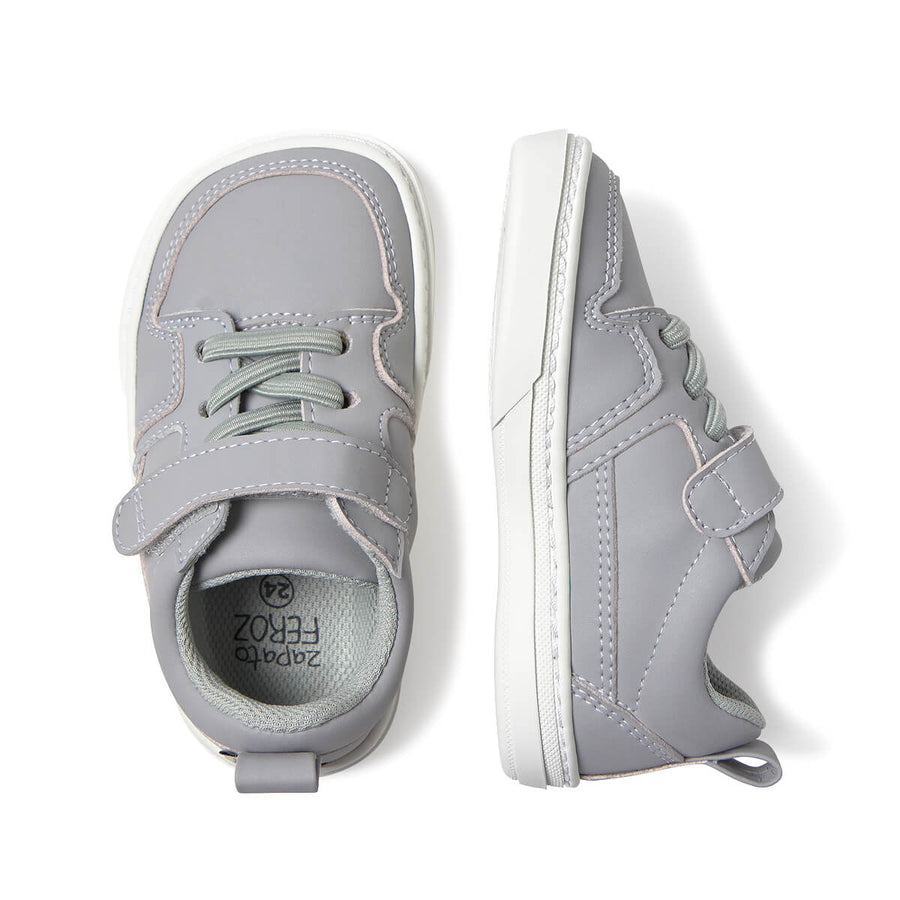 Zapato Feroz Rockers Cheste Gris Claro