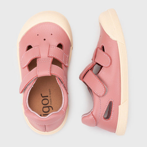 Igor Sandalia Piel Nuevo Rosa