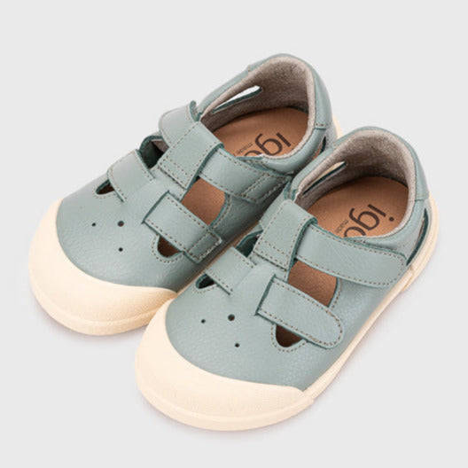 Igor Sandalia Piel Verde