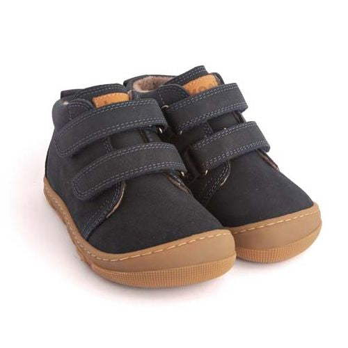 Koel Barefoot Kids Kari Fourrées Marine