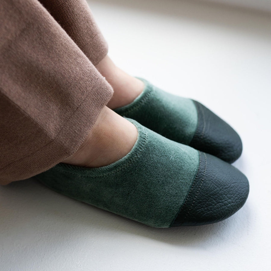 Les Pas Petits Pana Pyjama Gris Verde