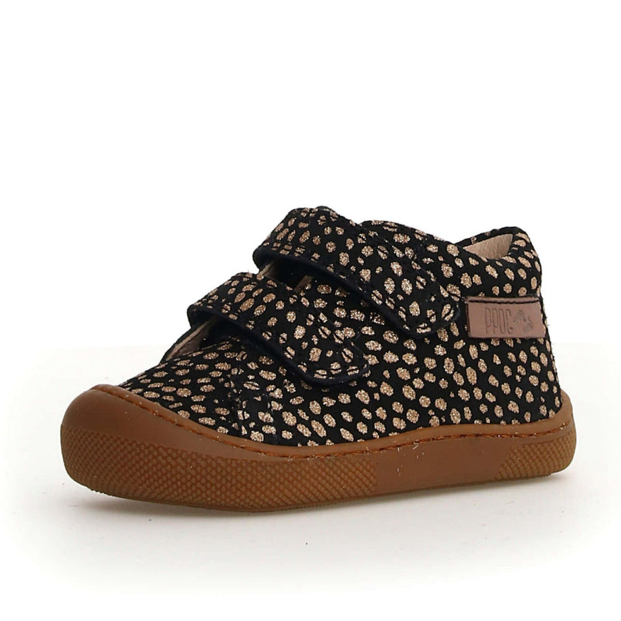Naturino Barefoot Orec Velcros Puntos Oro Negro