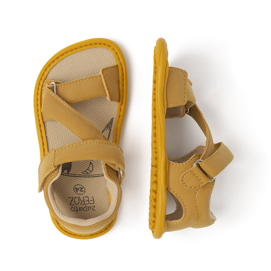 Zapato Feroz Rockers Oliva Mostaza