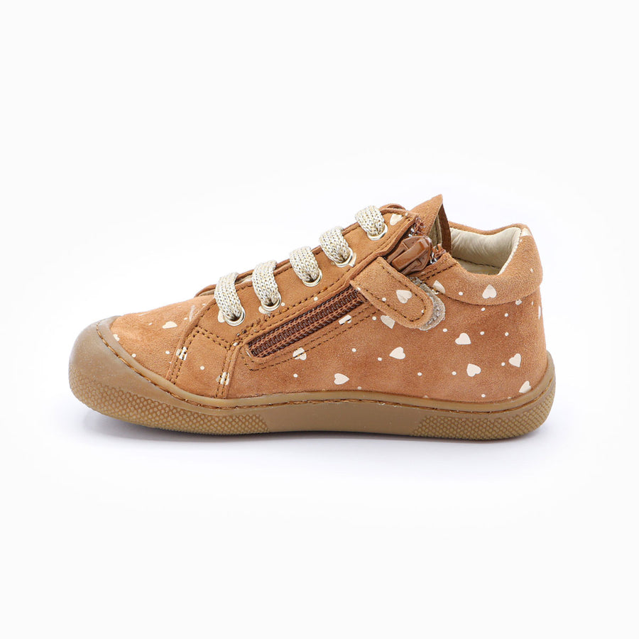 Naturino Barefoot Kommy Zip Love Brown