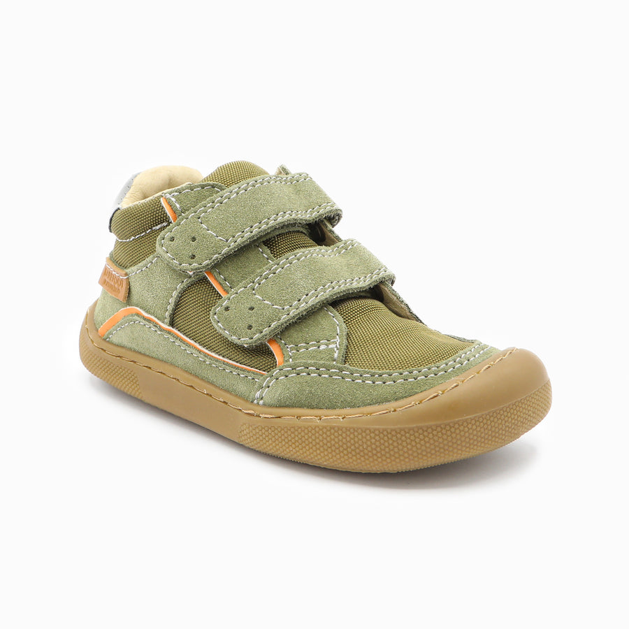 Naturino Barefoot Eksy High Militar Naranja
