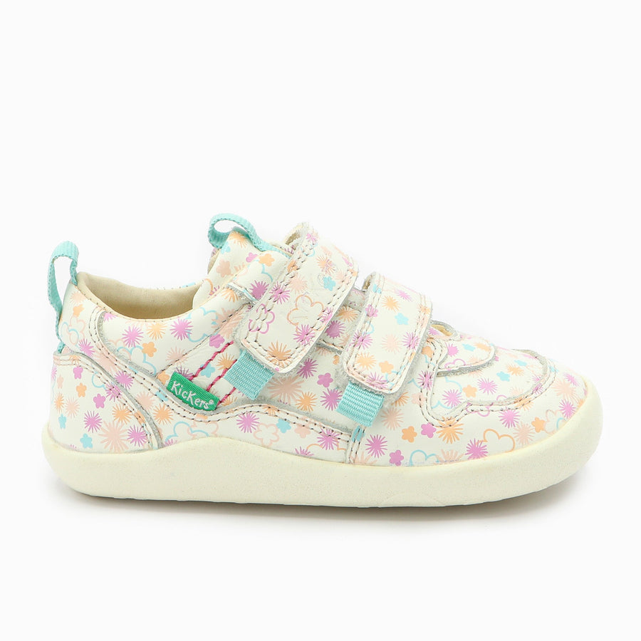 Kickers KickFrapy Blanc Fleurs Eté