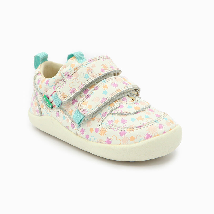 Kickers KickFrapy Blanco Flores Verano