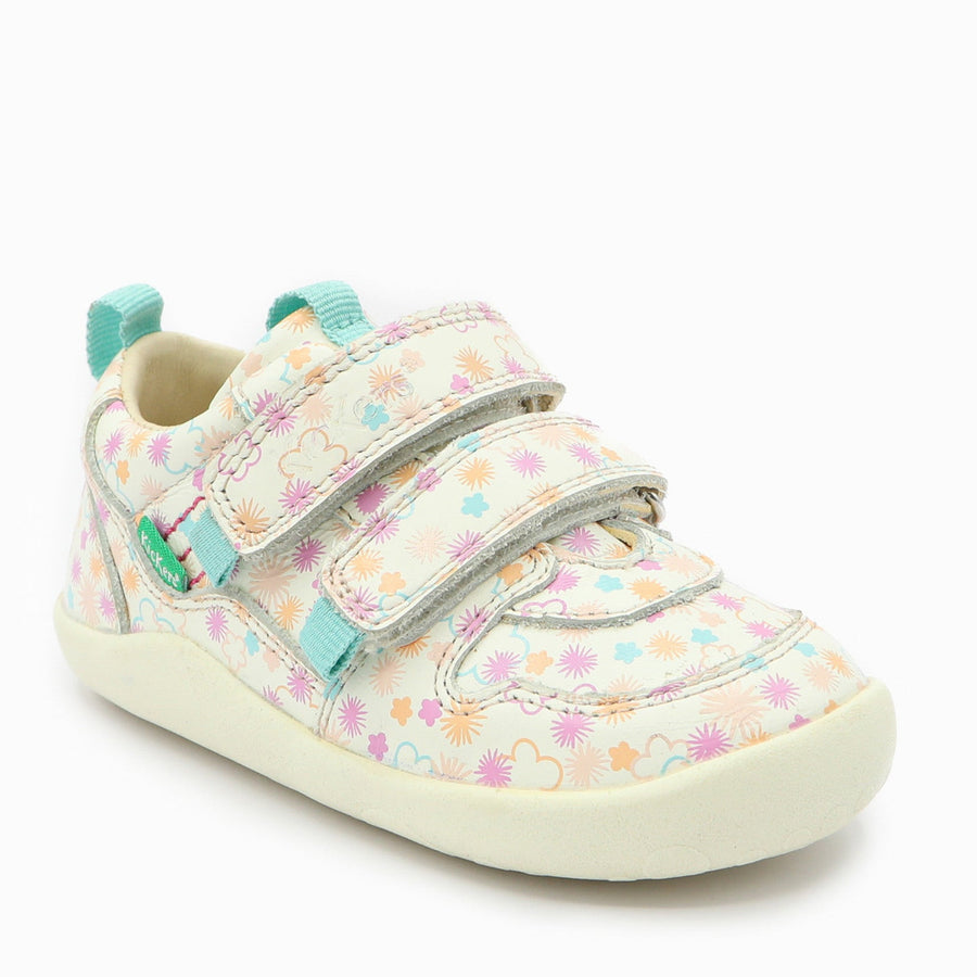 Kickers KickFrapy Blanc Fleurs Eté