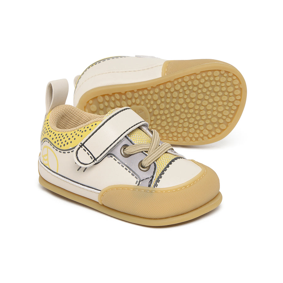 Zapato Feroz Féroces Paterna Comic Amarillo Beige