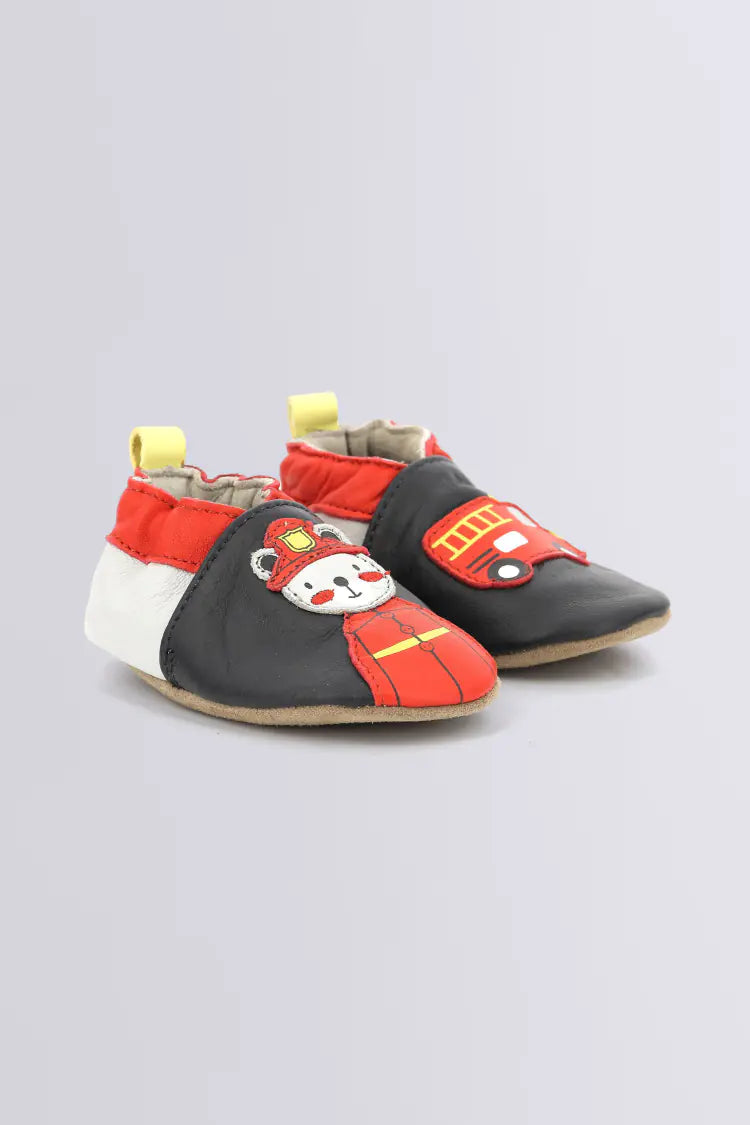 Robeez Chaussons Fireman Marine