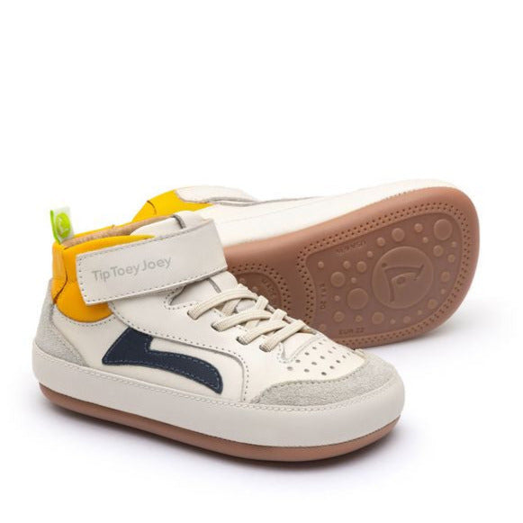 Tip Toey Joey Primeiros Landy Hight Top Tapioca Navy Caja