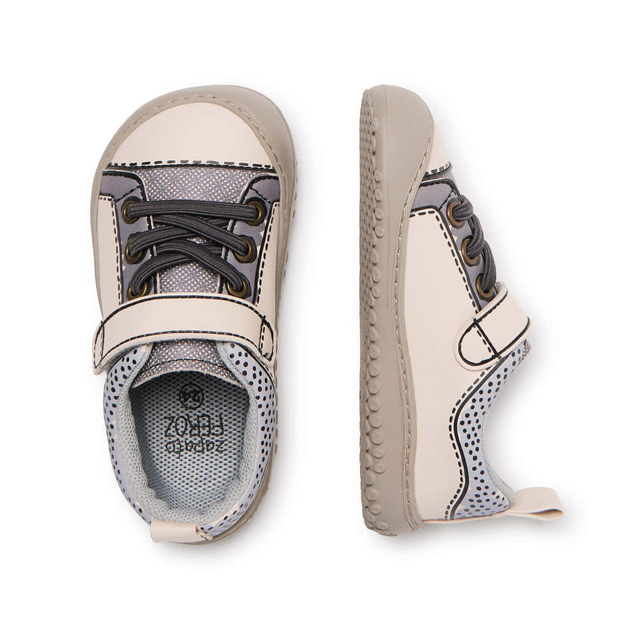 Zapato Feroz Rockers Paterna Comic Gris