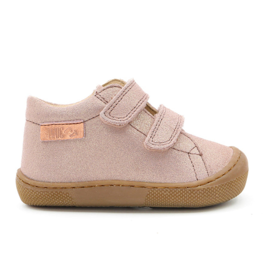 Naturino Barefoot Orec Velcros Glitter Rose
