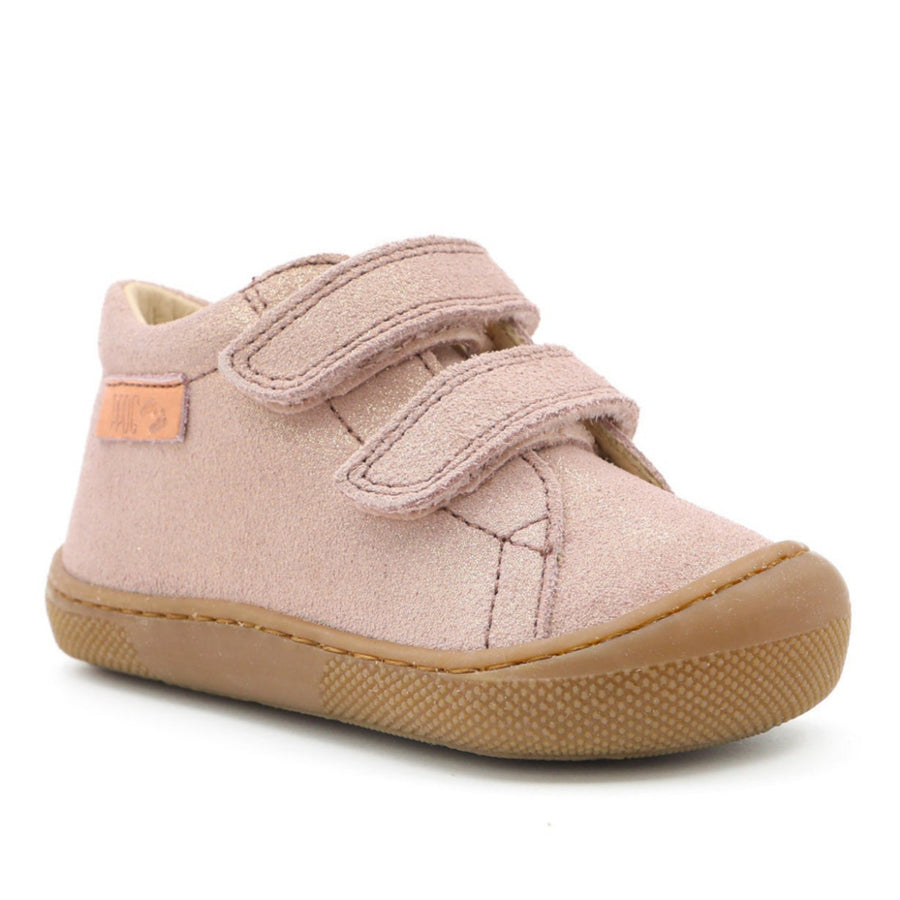 Naturino Barefoot Orec Velcros Glitter Rose