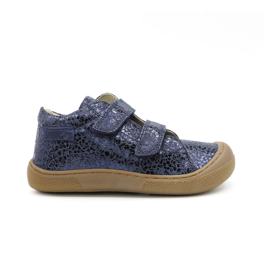 Naturino Barefoot Orec Velcros fleurs Bleu