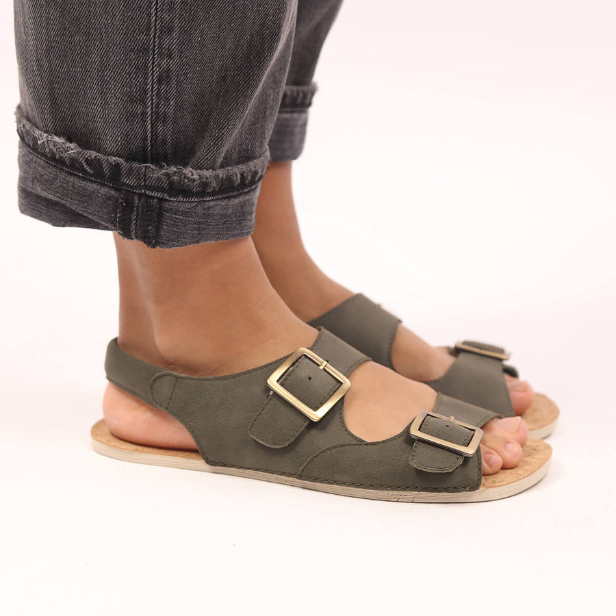 Zapato Feroz Adulto Saler Kaki Micro Serraje