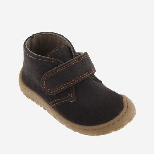 Victoria Barefoot Bosco Bottine Velcro Antracita