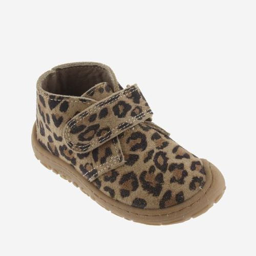 Victoria Barefoot Bosco Bottine Velcro Leopardo