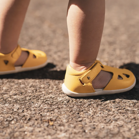 Bobux I-Walk Dimension II Trainer_Caminantes Chaussures de Sport pour bébé en Coton et Cuir 