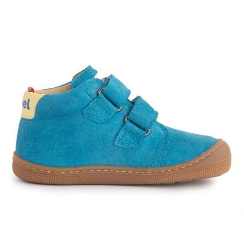 Koel Barefoot Kids David Suede Cyan