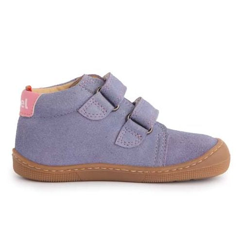 Koel Barefoot Kids David Suede Lavande
